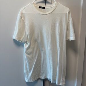 Tom Ford Cotton-Modal Crewneck T-Shirt – Size M – White
